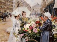 Schryver, Louis Marie de - The Flower Seller